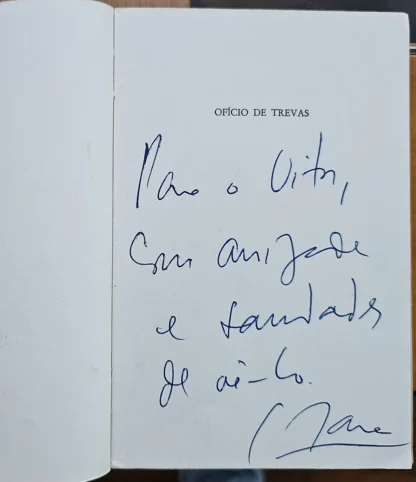 Ofício de Trevas - Autografado - Image 3