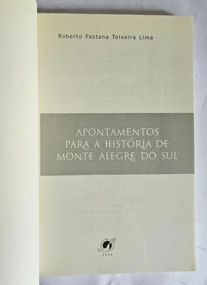 Apontamentos Para a História de Monte Alegre do Sul - Image 2