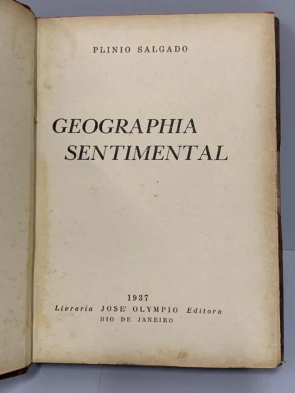 Geografia Sentimental - 1a Edição - Image 2