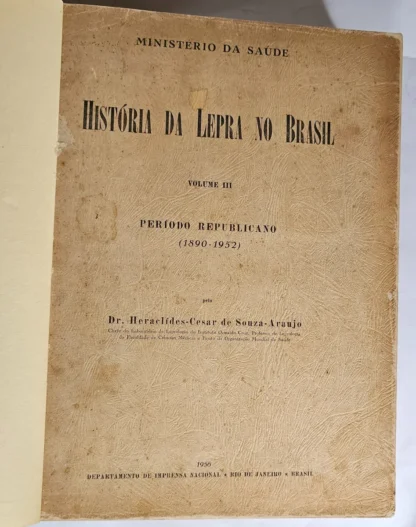 História da Lepra No Brasil - Volume 3 - Image 2