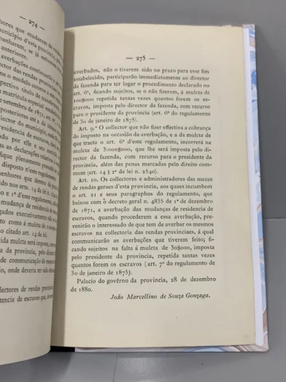Regulamento Sobre Mudança de Residências de Escravos da Província do Rio de Janeiro - Image 3
