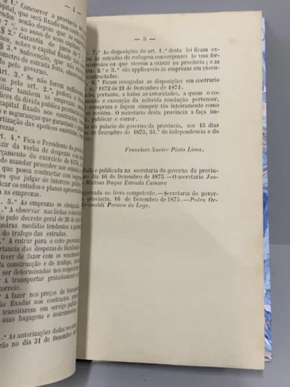Regulamento de Auxílios às Empresas de Estradas de Ferro da Província do Rio de Janeiro - Image 4
