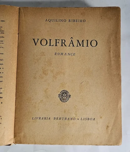 Volfrâmio - Autografado - Image 2