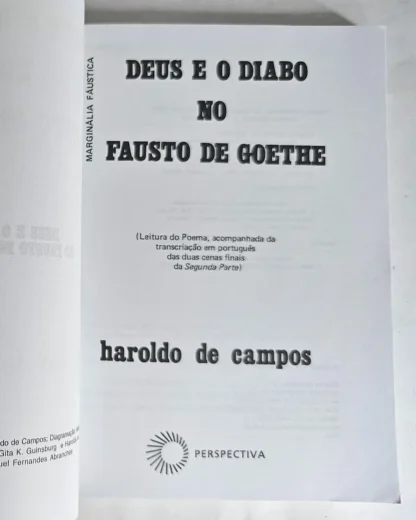Deus e o Diabo no Fausto de Goethe - 1a Edição - Image 2