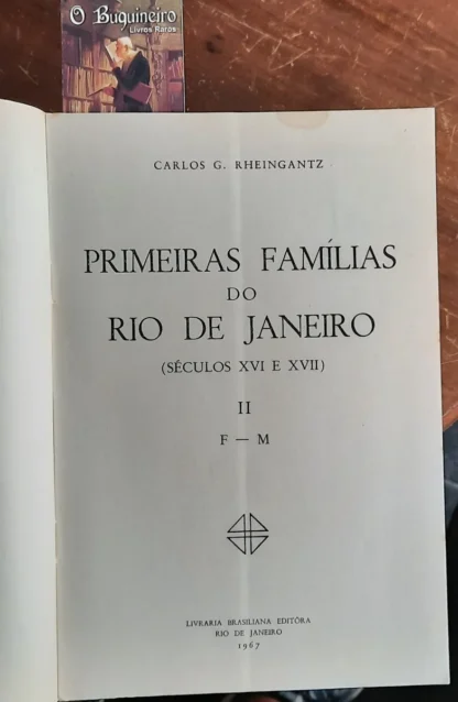Primeiras Famílias do Rio de Janeiro - 2 Volumes - Image 3