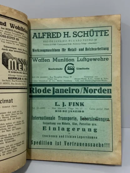 Volk Und Heimat - Almanaque Alemão 1937 - Image 3