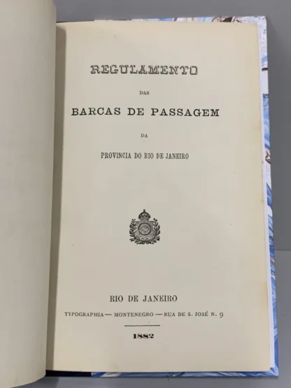 Regulamento das Barcas de Passagem da Província do Rio de Janeiro - Image 2