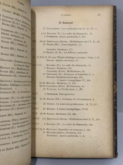 Repertoire de La Prédication Protestante au 19 Siècle - Image 3