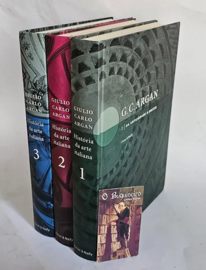 História da Arte Italiana - 3 Volumes