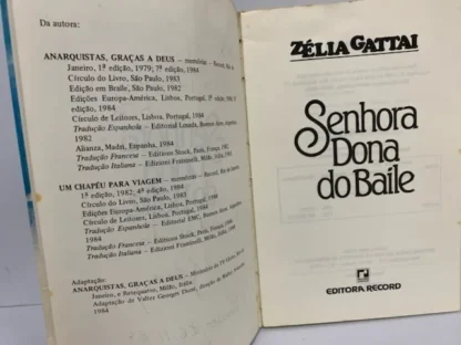 Senhora Dona do Baile - Autografado - Image 3