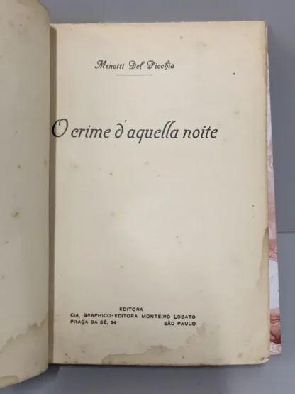 O Crime Daquela Noite - 1a Edição - Image 3