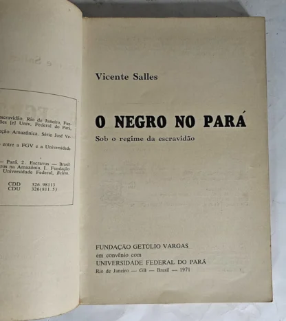 O Negro no Pará - 1ª Edição - Image 2