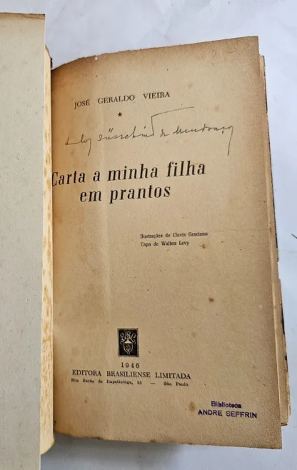 Carta a Minha Filha em Prantos - 1ª Edição - Image 2