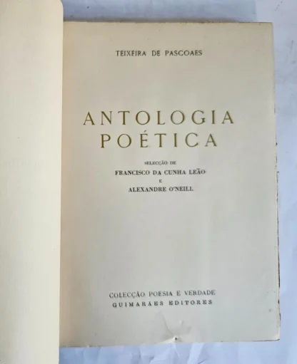 Antologia Poética - 1ª Edição - Image 3