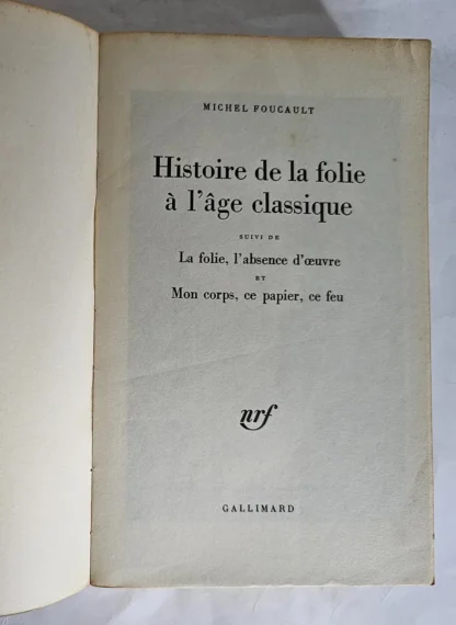 Histoire de la Folie - Image 2