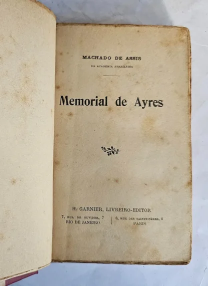 Memorial de Ayres - 1ª Edição - Image 3
