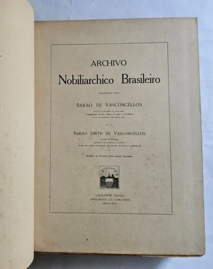 Archivo Nobiliarchico Brasileiro - Arquivo Nobiliárquico Brasileiro - Image 2