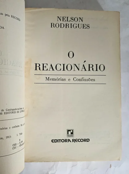 O Reacionário - 1ª Edição - Image 2