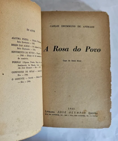 A Rosa do Povo - 1a Edição - Image 3