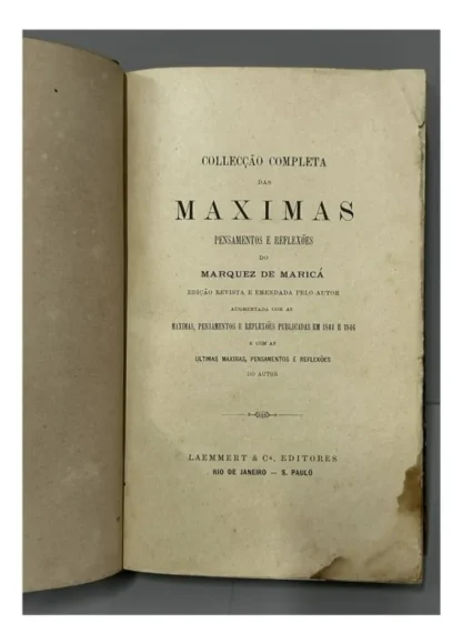 Coleção Completa Das Máximas, Pensamentos E Reflexões - Image 2
