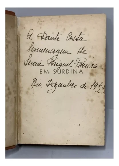 Em Surdina - Autografado - Image 2
