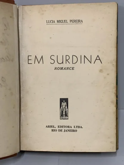 Em Surdina - Autografado - Image 3