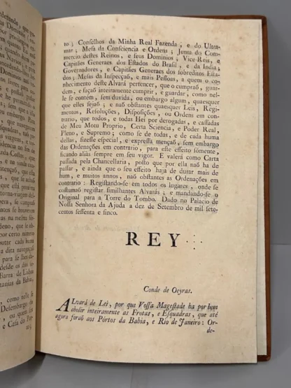 Abolição das Frotas Para o Brasil - 1765 - Image 4