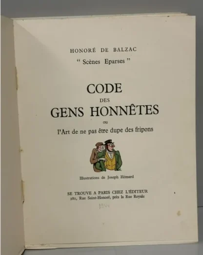 Code des Gens Honnêtes - Image 2