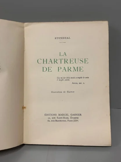 A Chartreuse De Parme - 2 Volumes - Image 4