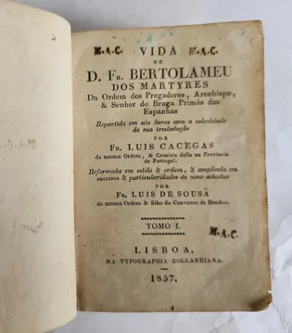 Vida de D. Frei Bertolameu dos Martyres - Image 5