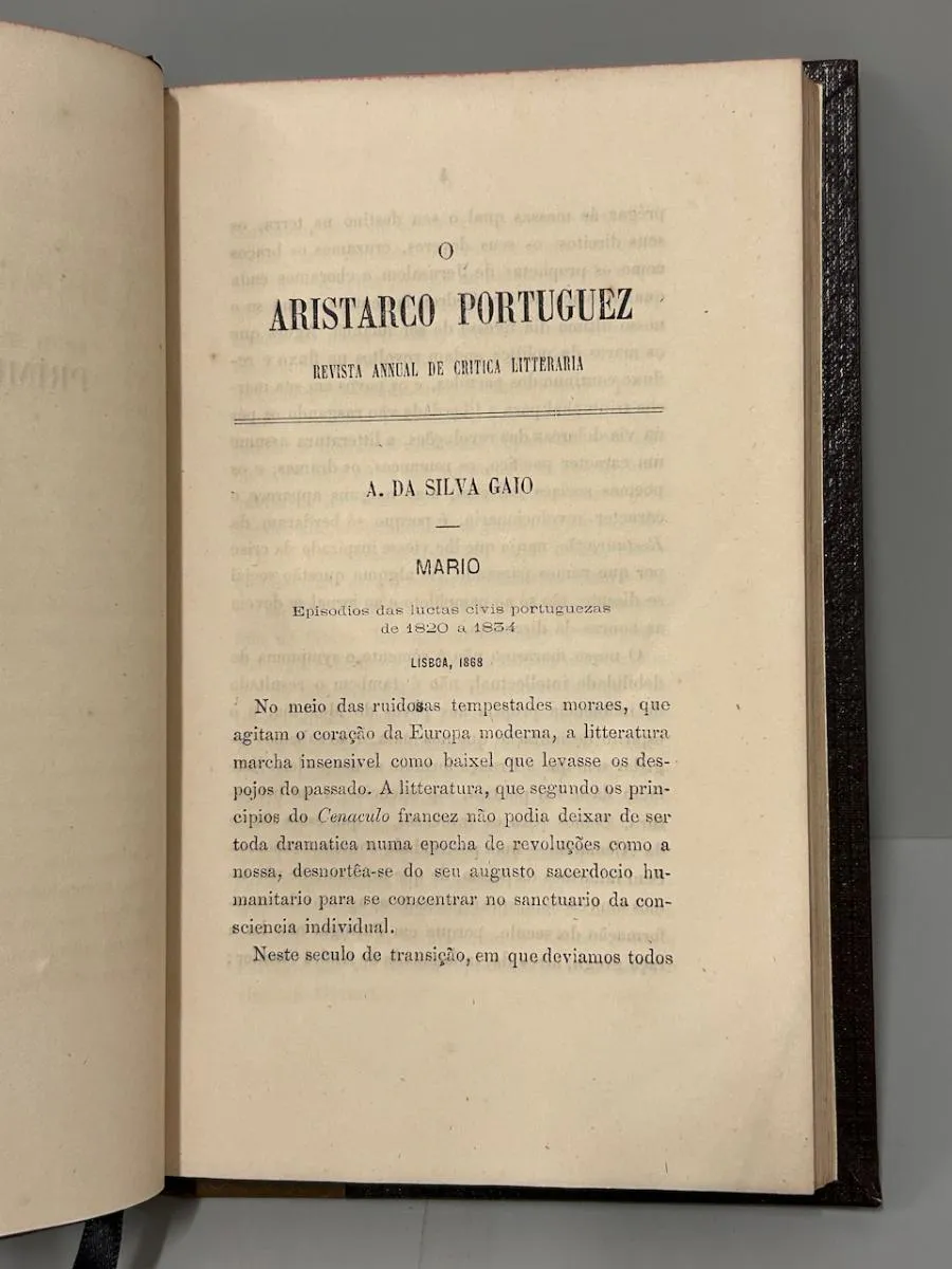 Revista O Aristarco Portuguez - Ano I - Image 4