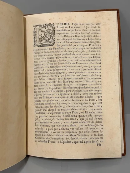 Abolição das Frotas Para o Brasil - 1765 - Image 2