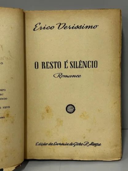 O Resto é Silêncio - Autografado - Image 2