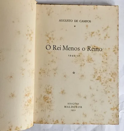 O Rei Menos o Reino - 1ª Edição - Image 2