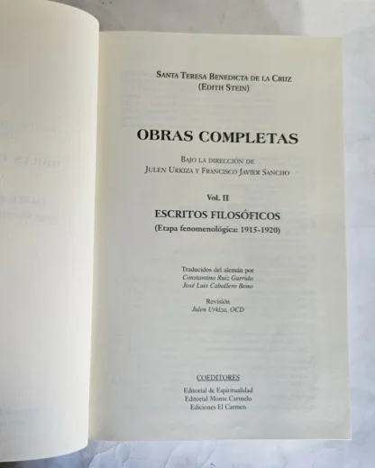 Obras Completas II - Escritos Filosóficos - Image 2