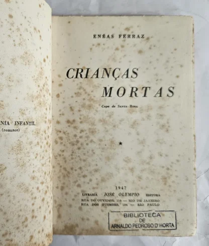 Crianças Mortas - Autografado - Image 3