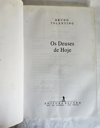 Os Deuses De Hoje - Autografado - Image 3