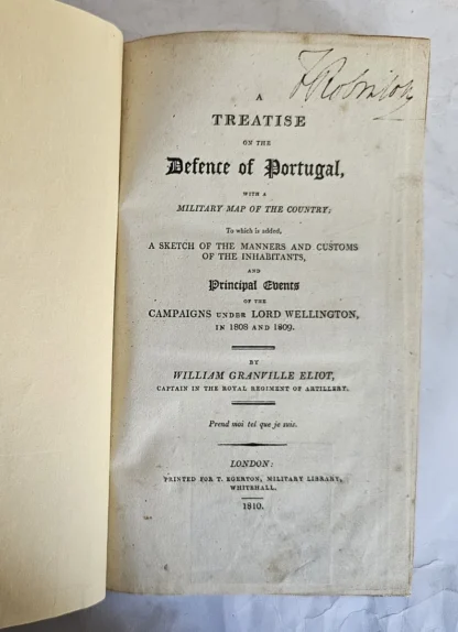 A Treatise On The Defence Of Portugal - 1ª Edição - Image 2