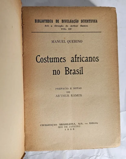 Costumes Africanos No Brasil - 1ª Edição - Image 2