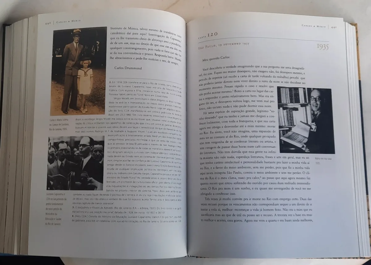 Carlos & Mário - Correspondência De Carlos Drummond De Andrade E Mário De Andrade - Image 4