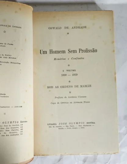 Um Homem Sem Profissão - 1a Edição - Image 3