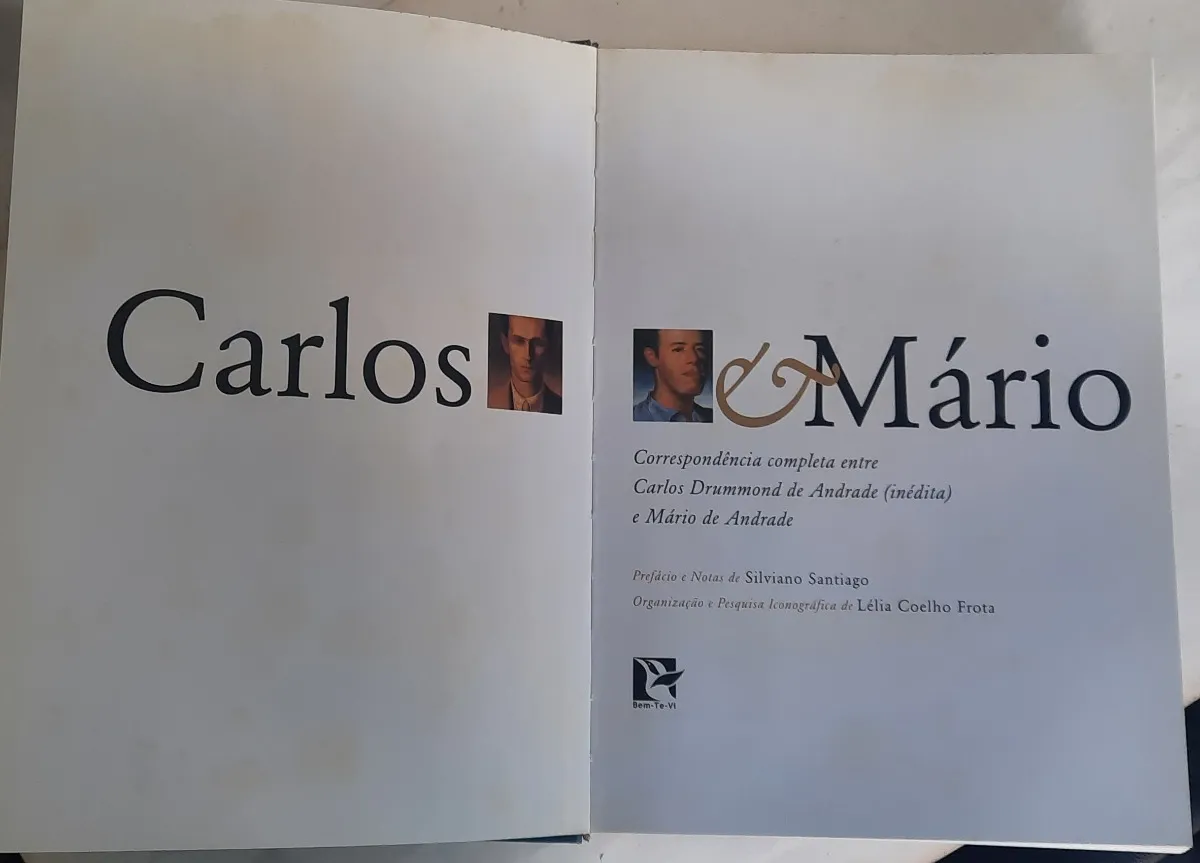 Carlos & Mário - Correspondência De Carlos Drummond De Andrade E Mário De Andrade - Image 2