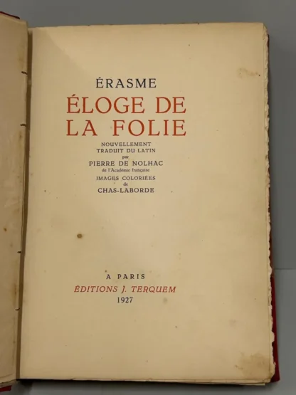 Éloge De La Folie - Ilustrado - Image 2