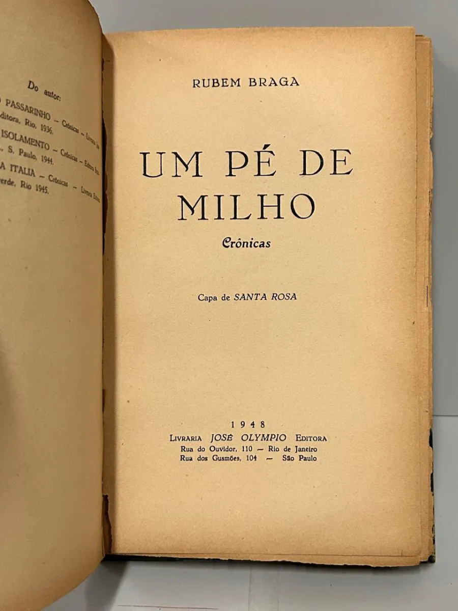 Um Pé de Milho - Autografado - Image 3