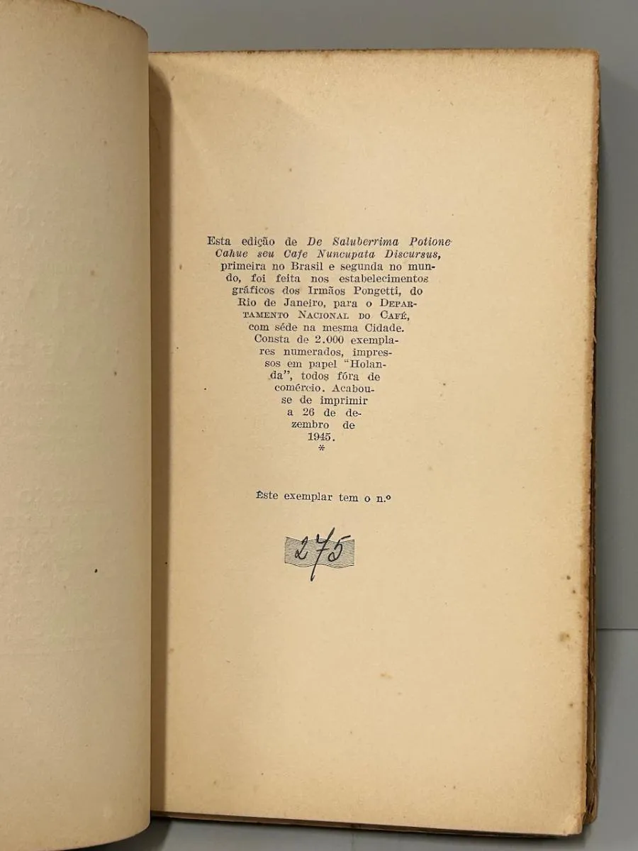 Discurso Sobre A Salubérrina Bebida Chamada Café - Image 3