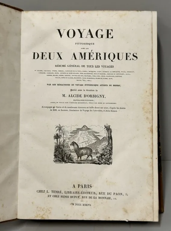 Voyage Pittoresque Dans Les Deux Amériques - 1ª Edição - Image 2