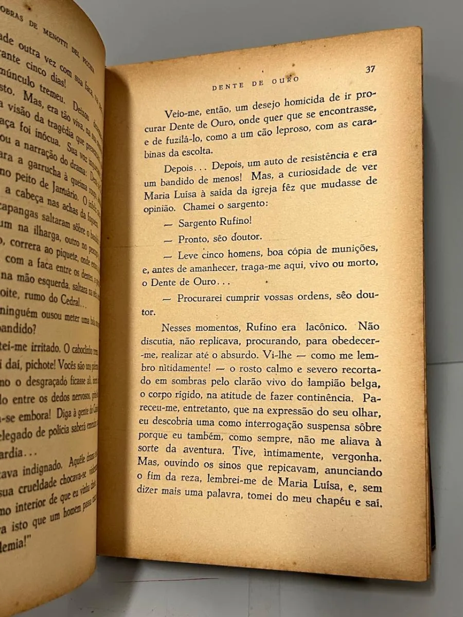 Dente de Ouro - O Crime Daquela Noite - Autografado - Image 4
