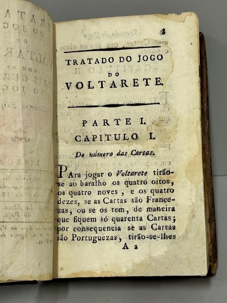 Tratado do Jogo do Voltarete Com as Leis Gerais do Jogo - Image 3