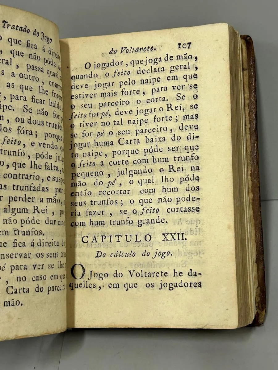 Tratado do Jogo do Voltarete Com as Leis Gerais do Jogo - Image 4