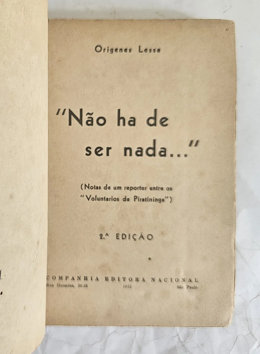 Não Há De Ser Nada - Autografado - Image 2